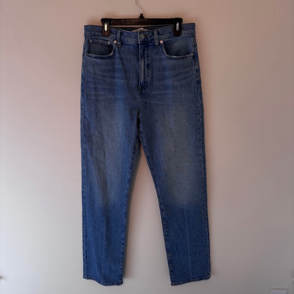 Madewell Women’s The '90s Straight Jean - Picture 4 of 7